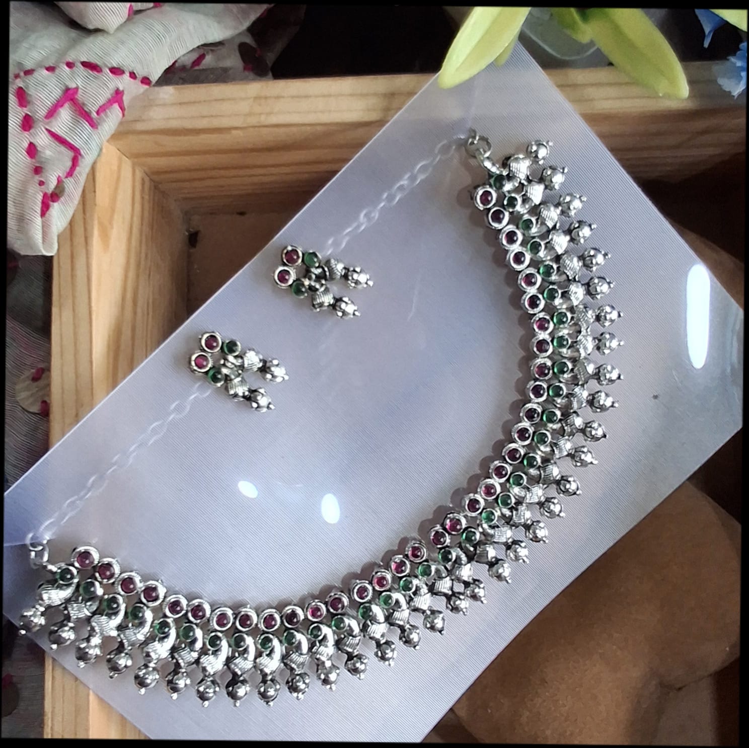 Oxidised Necklace Set Oxidised Necklace Set