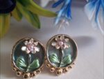 korean Design Flower Earrings